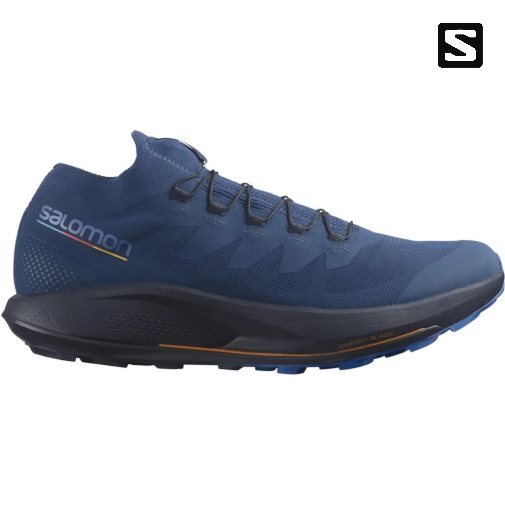 Navy Salomon Pulsar Pro Men's Trail Running Shoes | IE DX7143